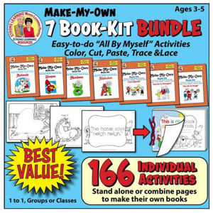 Make My Own Book Kit - Bundle of All 7 Books A222D