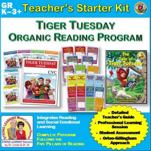 Tiger Tuesday Organic Reading Program - Teacher's Starter Kit A850t