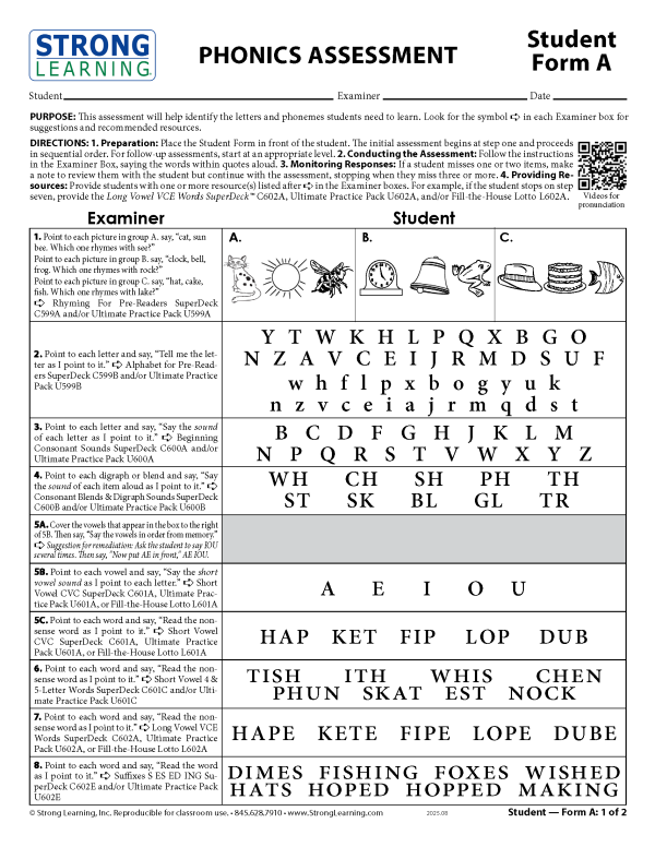 Decoding & Spelling - Fill the House Lotto CVC Words L601A - Image 6