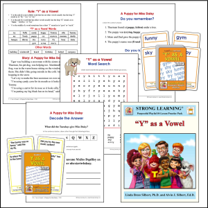 "Y" AS A VOWEL - Phoneme Combo-Pack - P121