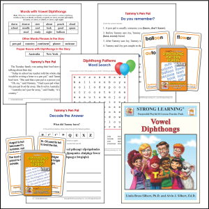 DIPHTHONG PATTERN WORDS - Phoneme Combo-Pack - P605AB