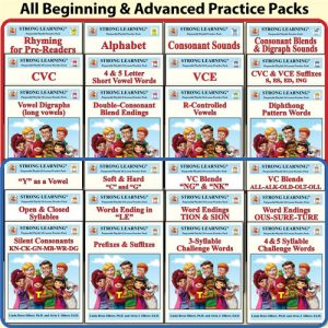 Complete  Beginning & Advanced Practice Packs - Downloadable – A635D