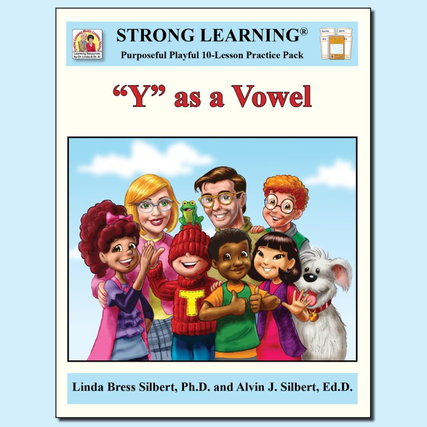 "Y" AS A VOWEL - Practice Pack - T121
